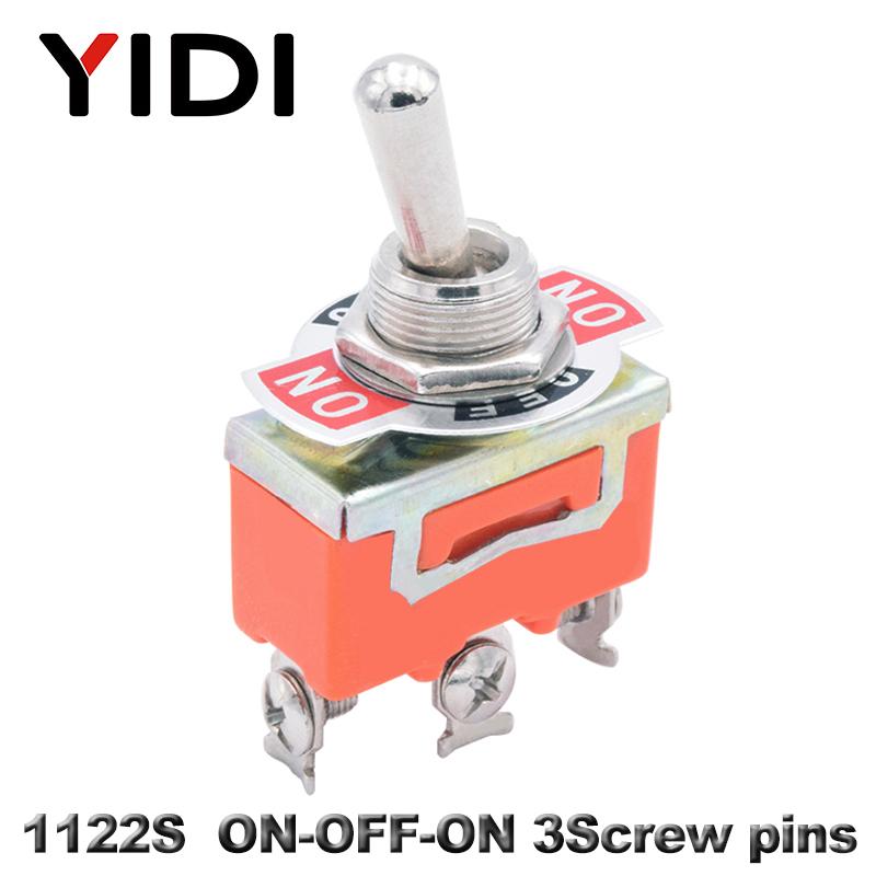 10pcs Toggle Switch E-TEN 1322 1021 1122 1221 1321 3pin 6pin on-off SPST SPDT Switch 6pin on-off-on on-on DPDT Waterproof Cap