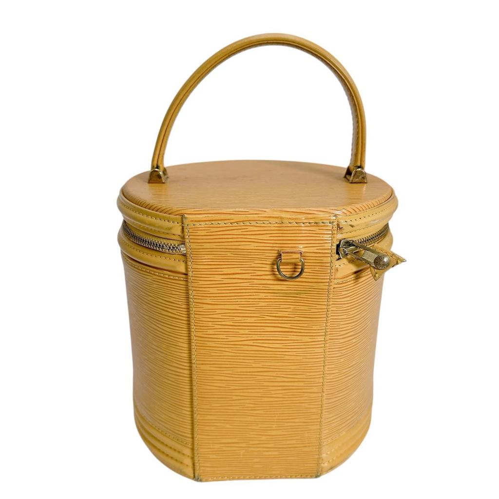 Louis Vuitton Epi Cannes Other Bag Epi Leather Tassiri Yellow Unisex M48039 Used