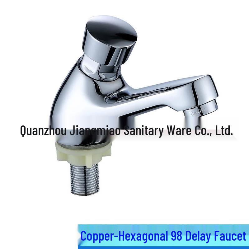 MDNG Copper Single Cold Press Delay Faucet