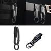 Anti-Lost Hanging Clip Stainless Car Keys Clip Waist Hanging Keyring Holder Belt
