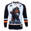Motocross-Shirt Langarm-Downhill-Trikot Offroad-Fahrrad-Renn-T-Shirt Quick Dry Radfahren Enduro Polera Mtb Racing Jersey