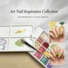 Nail Art Stamping Palette Gel 1Pcs Non-Sticky  for Color Mixing Smooth Gradient Ombre Effects Salon Use