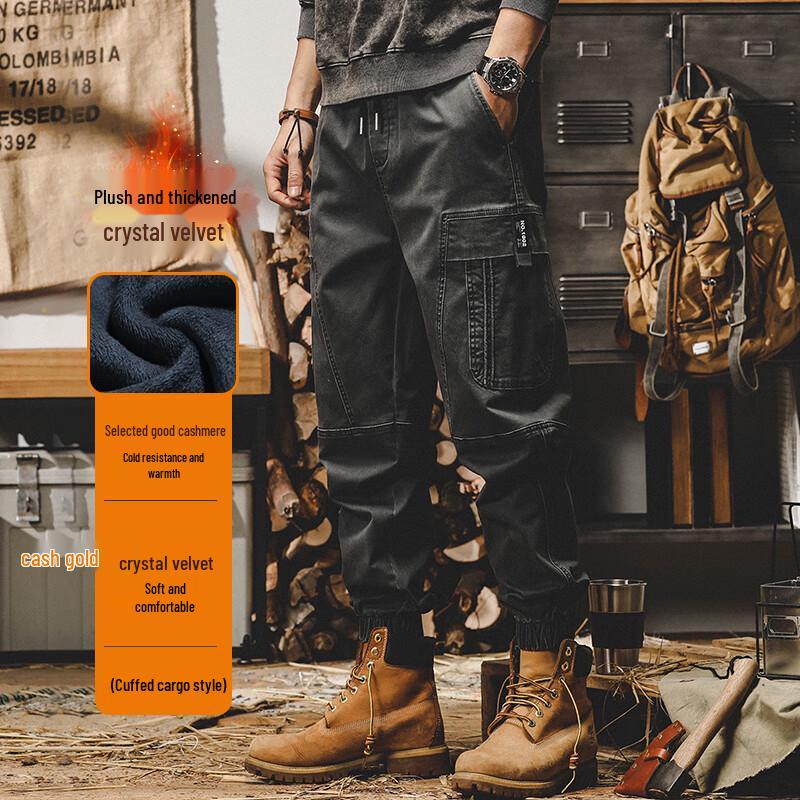 

Чоловічі американські ретро штани карго 4XL (210-230 lbs)