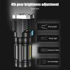 Led Flashlight Powerful 1500m 5 Rechargeable Portable Ultra Bright Usb With Long Range External Use