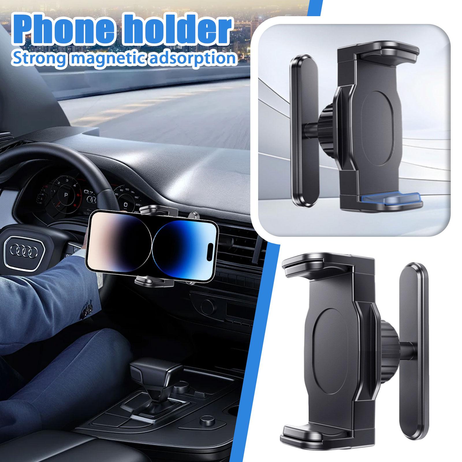 

Strong Magnetic Phone Holder, Universal For Outdoor Shooting & Car Mount One Size