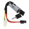 Ignition Lock Barrel Switch with 2 Key 4PIN 7701038365 Replacement for Vauxhall Vivaro Movano