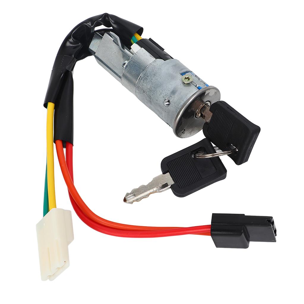Ignition Lock Barrel Switch with 2 Key 4PIN 7701038365 Replacement for Vauxhall Vivaro Movano