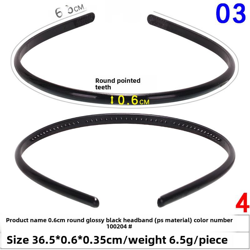 Highly Recommended Handmade Black Twisted Headband for Women - Perfect for DIY and Mother's Day.