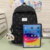 Schoolbagins Fresh Schoolbag Female High Value Middle School Student Backpack Japanese Soft Girl Girl Small Floral Backpack Light
