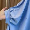 Camicia Larga Taglie Forti Manica a Pipistrello Strass Stile Hong Kong Primavera/Estate 2026