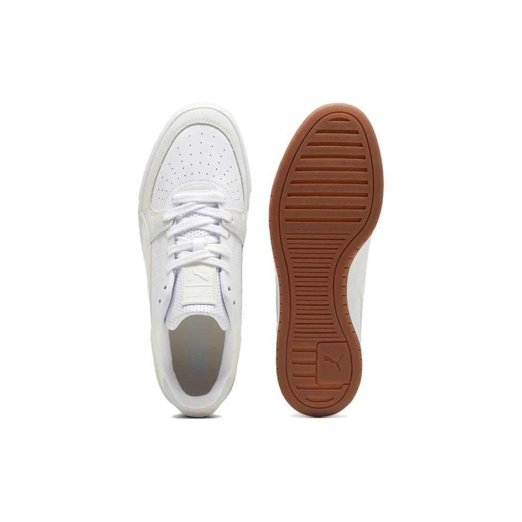 Puma CA Pro Gum Unisex Puma White Warm White Low Top Lifestyle Sneakers 395753-01