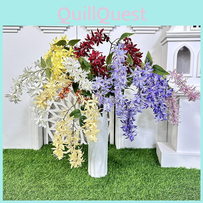 Wisteria Wedding Silk Decoration Flowers For Venue Ambiance And Photo Shoots
