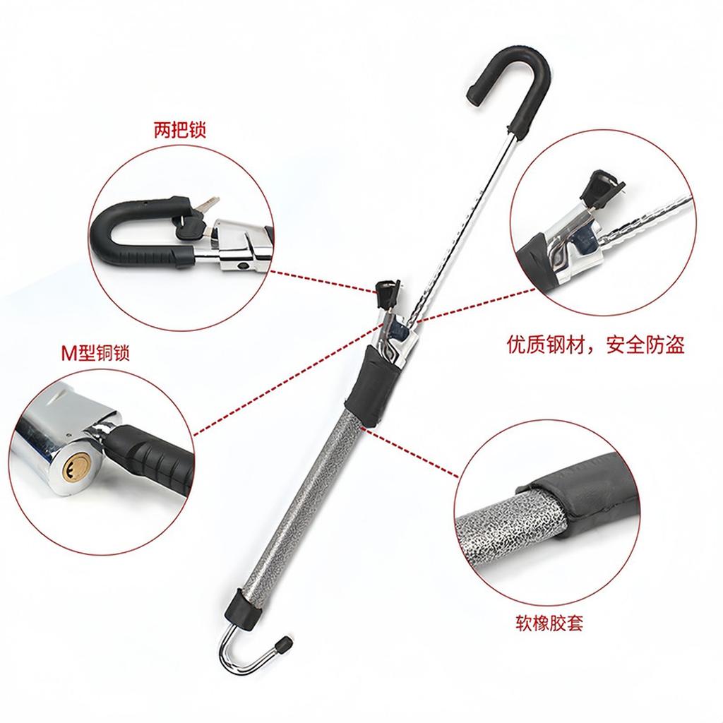 -theft -pry -violence Brake Lock Car -theft Lock Pedal Lock Clutch Lock cars accessories car gadgets