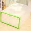 Scatola Trasparente Portaoggetti Organizer per Scarpe in Plastica Antipolvere Resistente all'Umidità 1 pz