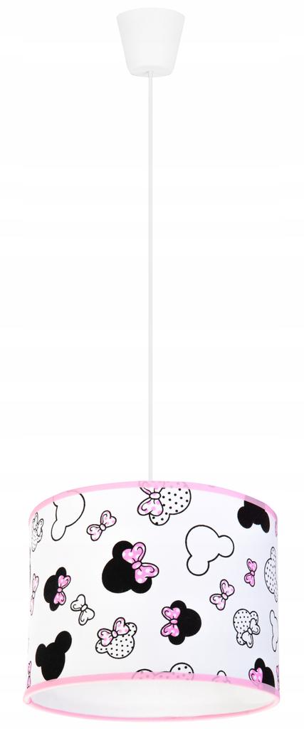 Lámpara colgante de techo tipo loft para niños, con pantalla LED.