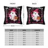 Breast Cancer Halloween In October We Wear Pink Ghost Pillow Case Cushion Cover Decorative Throw Pillow Case Cover For Home