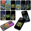 Hülle für Samsung Galaxy A36 A17 A26 A07 A35 A54 A53 A13 A33 A34 S8 S9 S20 S21 FE S10 Plus Handyhülle N-Ninjas Anime T-Turtles