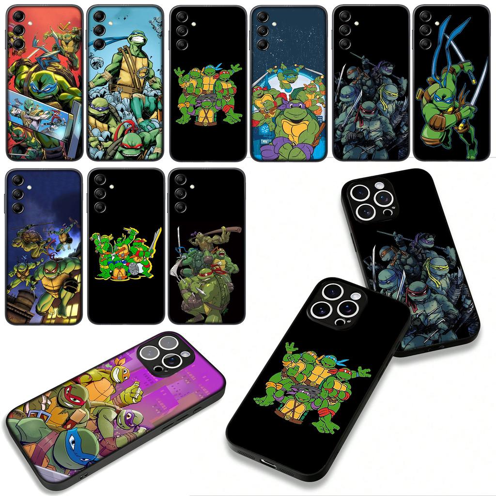 Cover for Xiaomi Redmi Note 14 12 13 ProPlus A4 A3 Pro Plus 12C 13C 14C 5G Phone Case N-Ninjas Anime T-Turtles