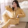 Pajamas Women'S Winter Coral Fleece Thickened Fleece Autumn And Winter Flannel Warm Spring And Autumn Island Fleece Winter Loungewear