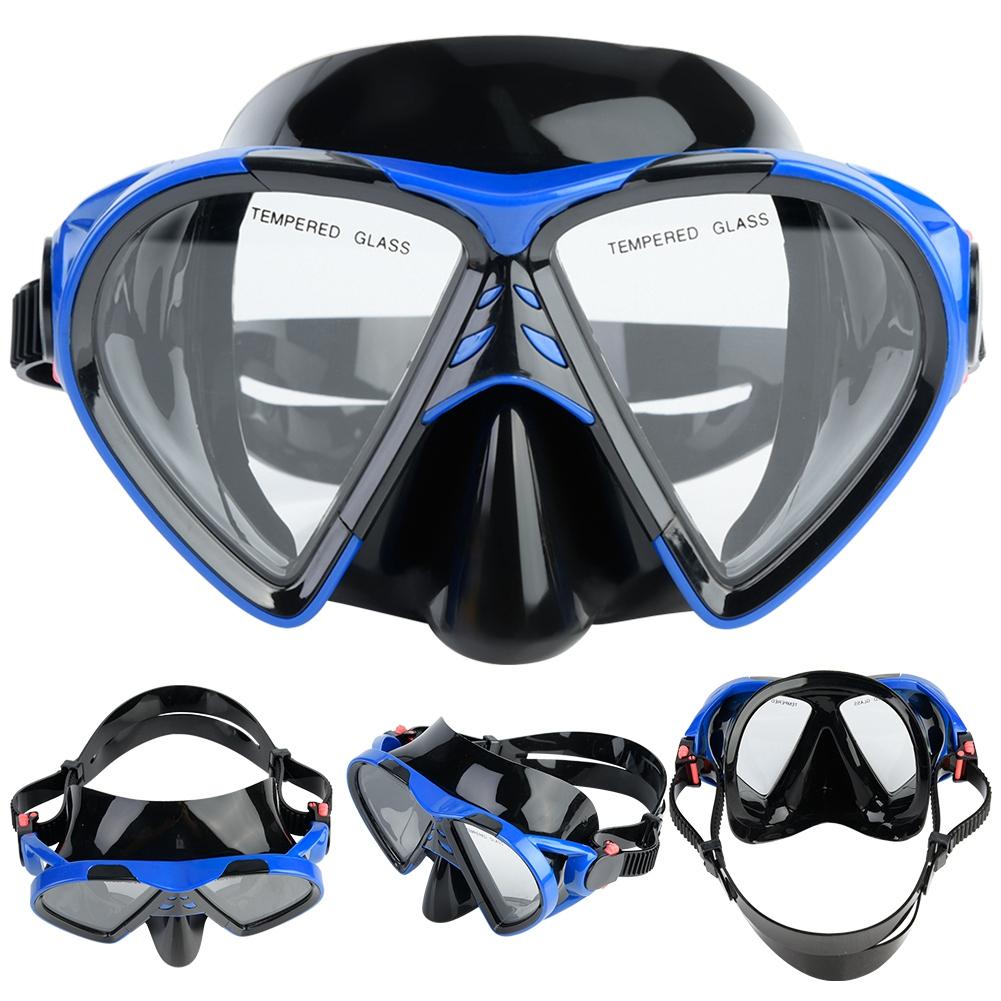 Professional Silicone Men and Women Snorkeling Goggles Scuba Snorkel Swimming Glasses