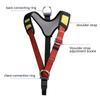 Only Shoulder Strap Climbing Harness Thicken Waist Safety Harness Tree Work Rock Climbing Mountaineering Rescuing Belt
