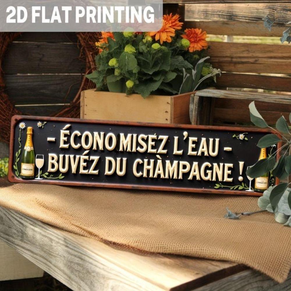 Retro Metal Wall Art for Home Office Beer Bar Decor