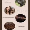 Small Round Hairbrush with Boar and Nylon Bristles Perfect for Blow Drying and Styling Short Thin Fine Hair