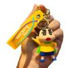Creative and Cute Cartoon Fashion Toy Crayon Shinchan Keychain Bag Car Keychain Gift Kawaii Cute Personalized Gifts Y2k Fashion