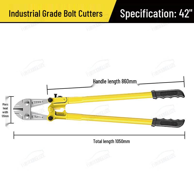 Xingluzhe 42-inch Industrial Bolt Cutter