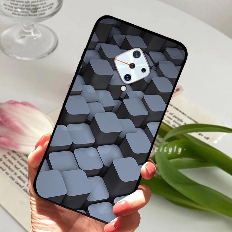 For Vivo V17 Case Cover S1 Pro Silicone Soft Painted Phone Case for VIVO 1920 V17 Russia Case TPU Bumper for vivoV17 V 17 s1Pro