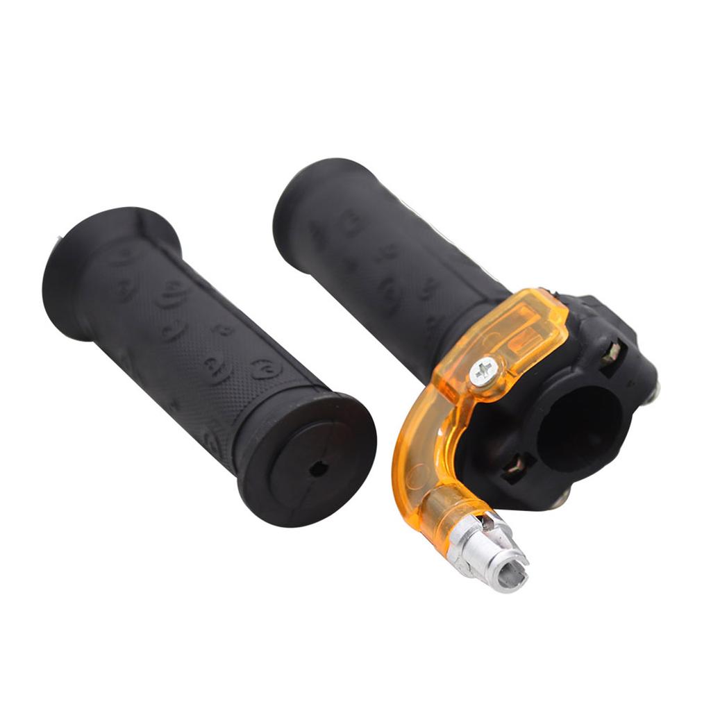 7/8'' 22mm Twist Throttle Accelerator Grip and 39''cable for 47cc 49cc 2-stroke 4 Wheeler Quad