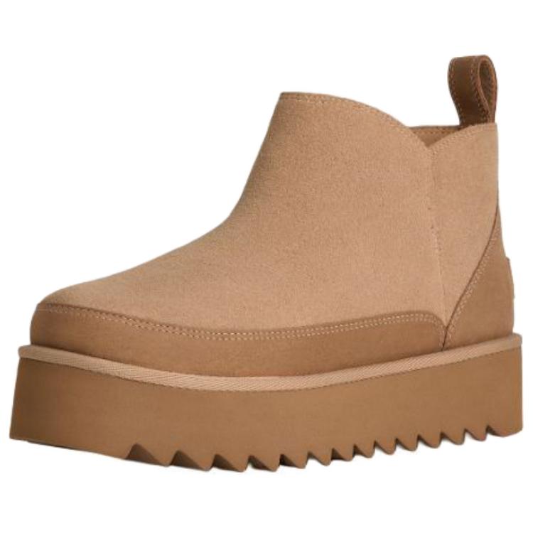 UGG Classic Novelty Sheepskin Warm Versatile Slip-On Snow Boots Women Boots Sand 1166753-SAN
