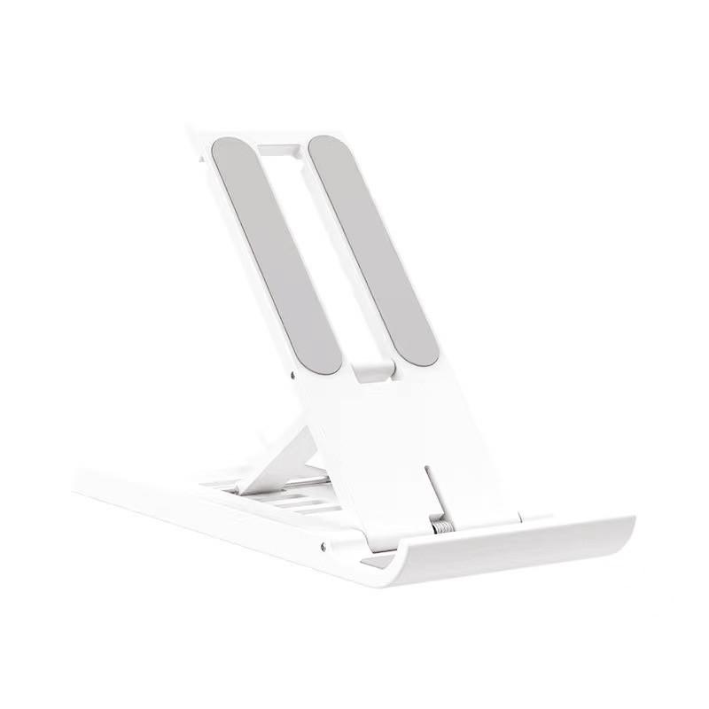 360° Rotating Phone & Tablet Holder - Metal Silicone Stand for Desktop and Live Streaming Boxed