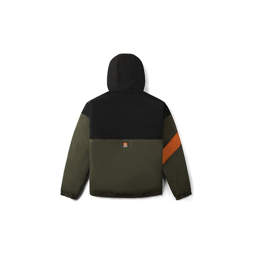 Vans Warm Hooded Down Jacket Men Jacket Military-Green VN0A54IPKCZ