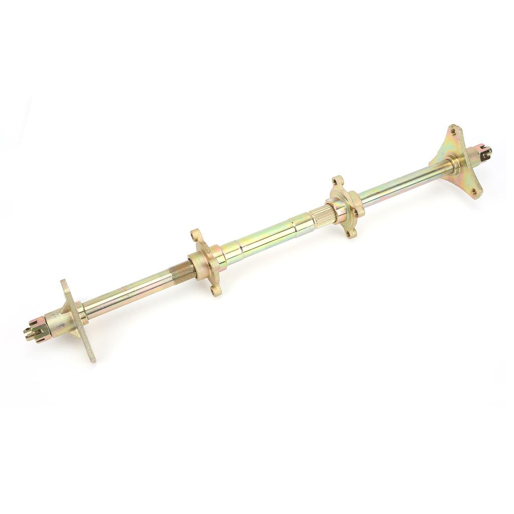 Kit de Montagem do Eixo Traseiro com Flange do Cubo da Roda Dentada Aço Substituição para ATV 50cc‑110cc