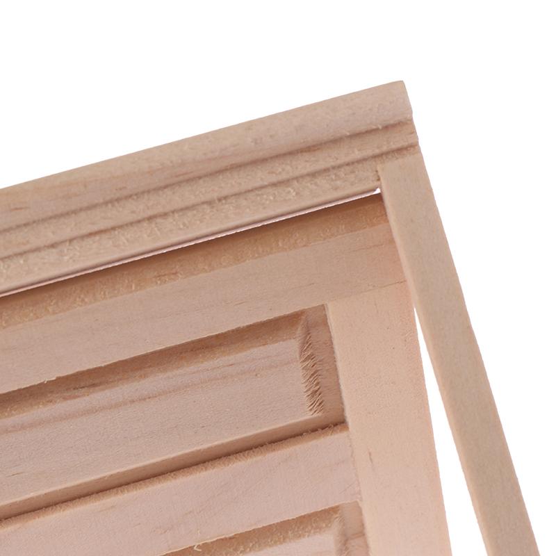 1:12 Dollhouse Miniature Simulation Diy Wooden Spire Door Furniture Accessories