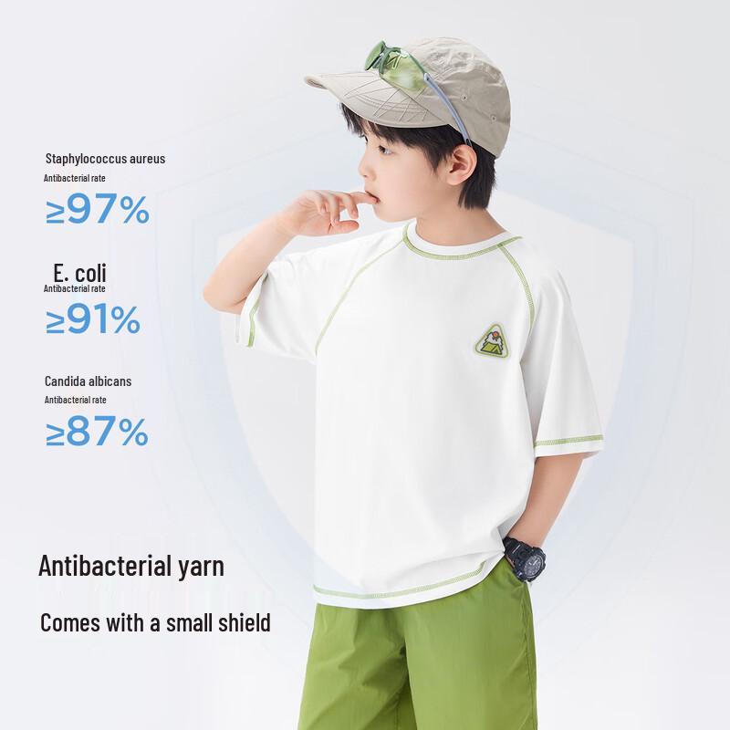 Zuo Xi 2025 New Boys' Quick-Dry Sports T-Shirt