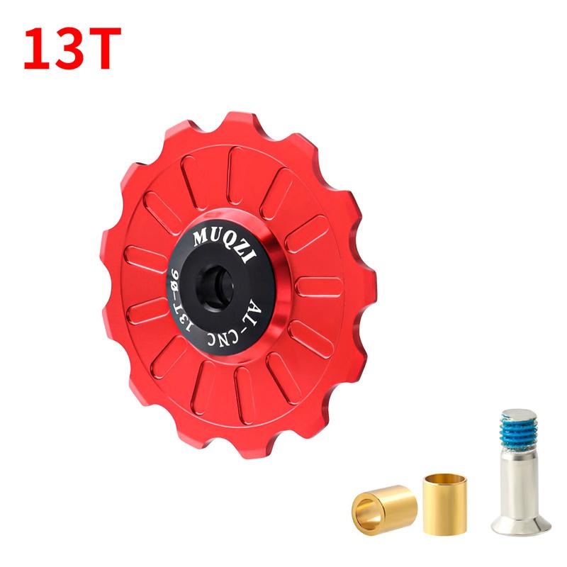 MUQZI 11/12/13/14/15/16/17T Rear Derailleur Jockey Wheel Ceramic Bearing Pulley Guide Wheel For 7/8/9/10/11 Speed