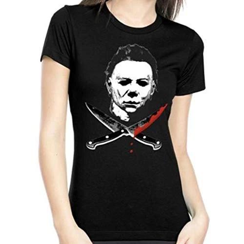 

Michael Myers Cross Knives Women s T-Shirt M
