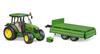 Bruder JD5115M Tractor & Green Trailer BR02108