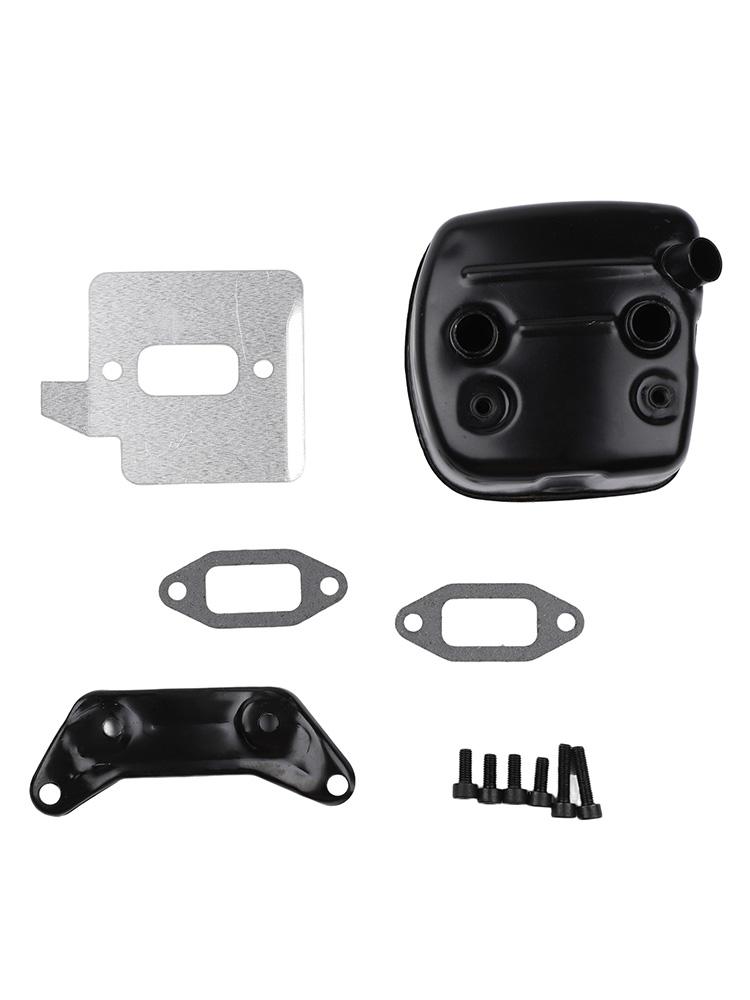 Exhaust Muffler Replacement Parts Set for Various Chainsaws Including Model Ranges of Series from the Range of For 362 To