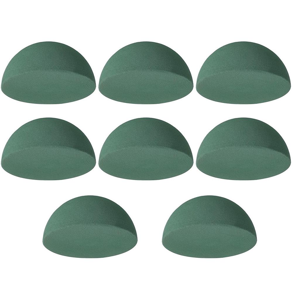 Floral Foam Balls Set of 8 for Fresh and Dried Flowers Optimal for Crafting Beautiful Centerpieces and Memorial Tributes