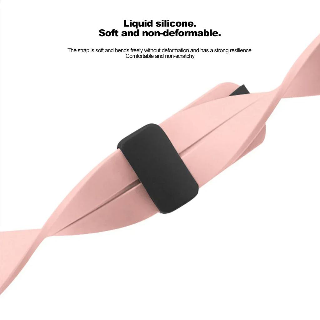 Cinturino in Silicone per Samsung Galaxy Fit3 Cinturino per Orologio Fibbia Magnetica Braccialetto Sostituzione Correa