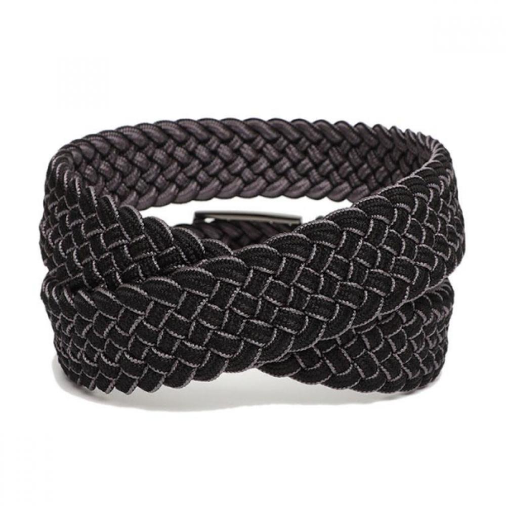 Benovero 26th Ss Elastic Weaving Two Tone Belt Bmg1acb1302k1