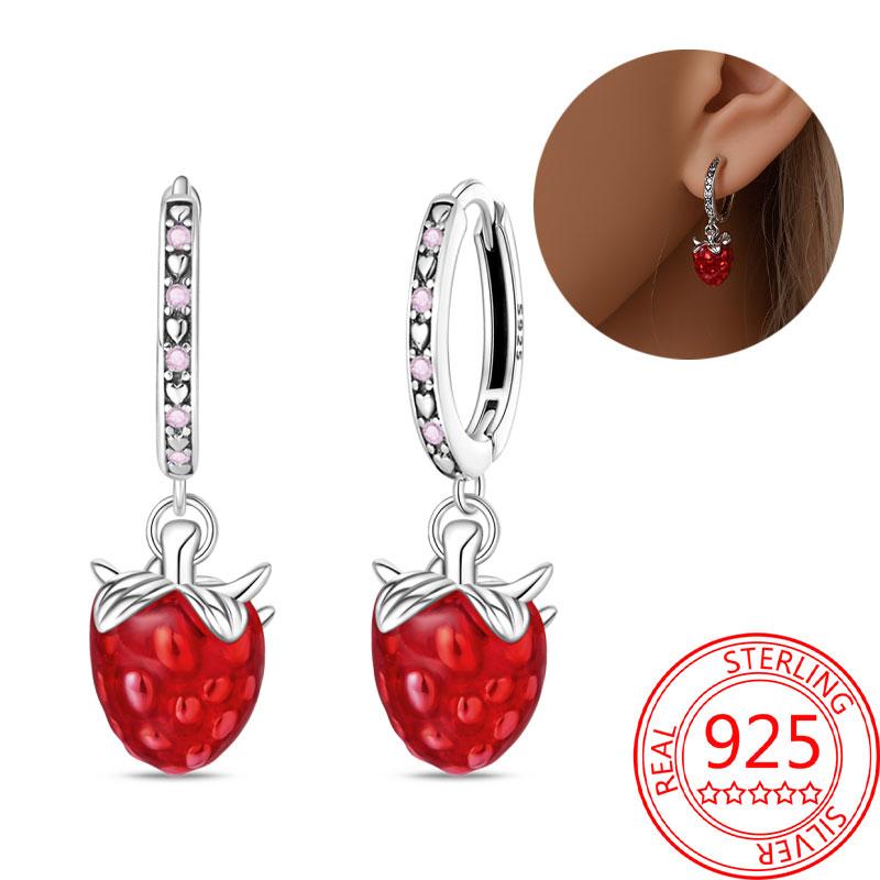 Brincos de abelha para menina adorável amarelo preto dançando abelha feliz s925 brincos de argola presente de aniversário joias de prata