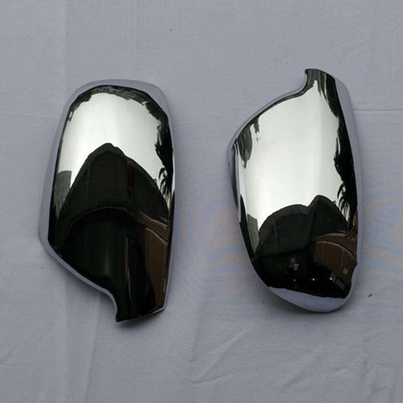 Authentic For 307 Door Side Wing Mirror Chrome Cover Rear View Cap Accessories