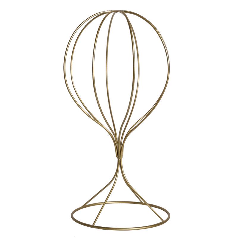 Wrought Iron Hat Rack Stand for Caps - Ideal for Accessory Shops and Clothing Stores