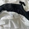 Korean Princess Style Kawaii Girl Black Bow Bedding Set Skin-friendly Soft Duvet Cover Set Bed Sheet Or Bed Skirt Pillowcases