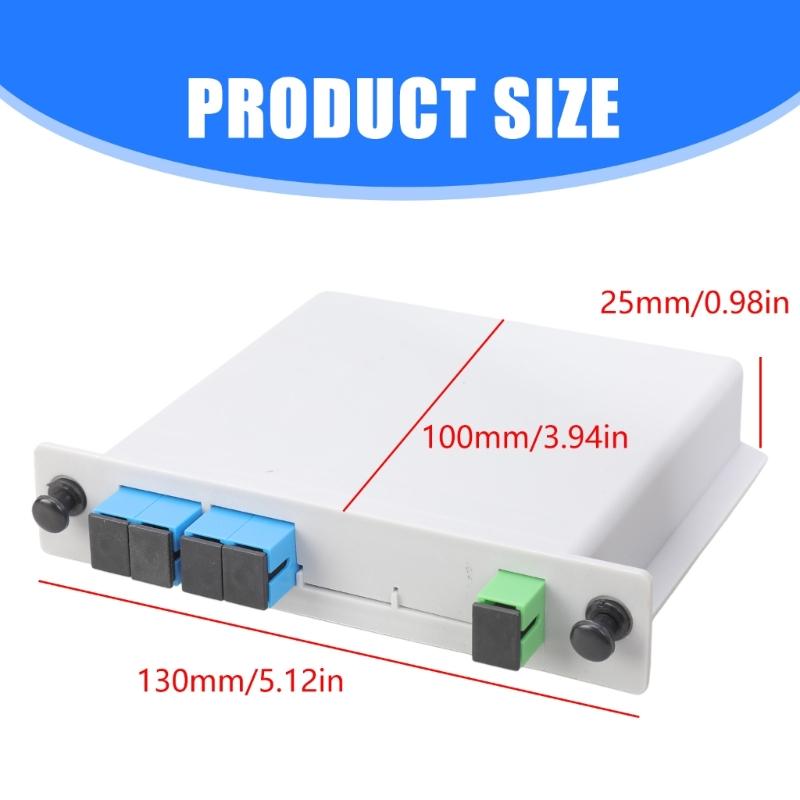 1x4  UPC PLC Fiber Optics Splitter Card Insert internet  Room Equipment for Efficient Signal Distribution in Networking