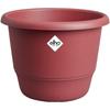 ELHO Flower Pot Amiga Round 25 - Red - Ø 24.5 X H 18 Cm - Outdoor - 100% Recycled